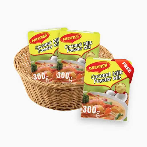 Maggi Coconut Milk Powder Mix Special Bundle – Limited Time Offer | Buy 2 Get 1 FREE