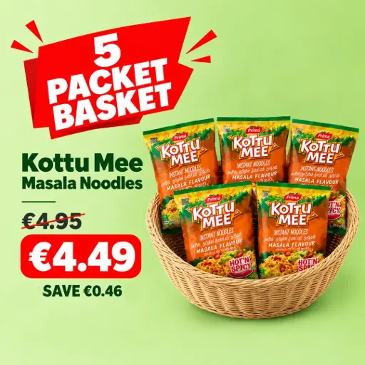 Kottu Mee Masala Noodles Special Bundle – Limited Time Offer | Save €0.46