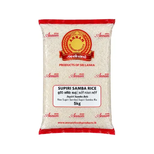 Annam Muthu Samba Rice 5kg | Perlsamba Reis
