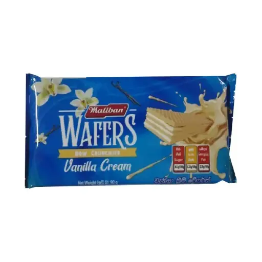 Maliban Wafers Vanilla - 90g
